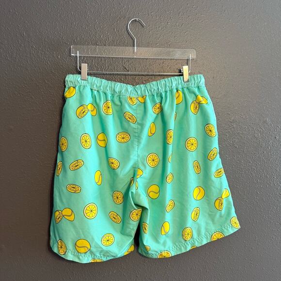 Adidas Lemon Tennis Ball Swim Trunks Size XL - Picture 2 of 7
